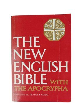The New English Bible With The Apocrypha Paperback Cambridge University Press